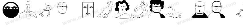 Each Number of characters字体转换